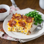 Bacon Egg Hash Brown Casserole